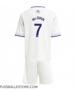 Günstige Aston Villa John McGinn #7 3rd trikot Kinder 2025-26 Kurzarm (+ Kurze Hosen)